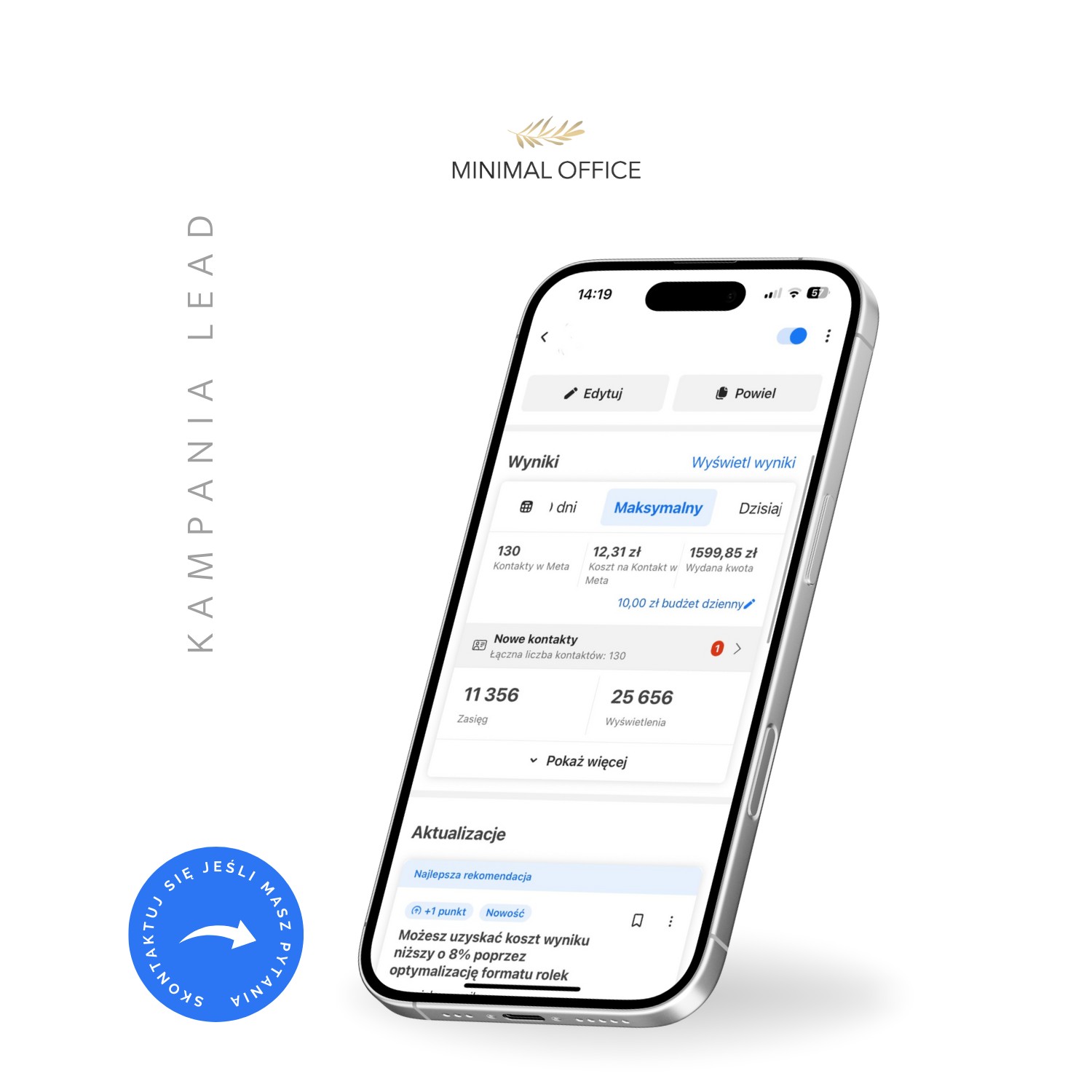 Pozyskiwanie klientów Branża Prawna - Kampania lead